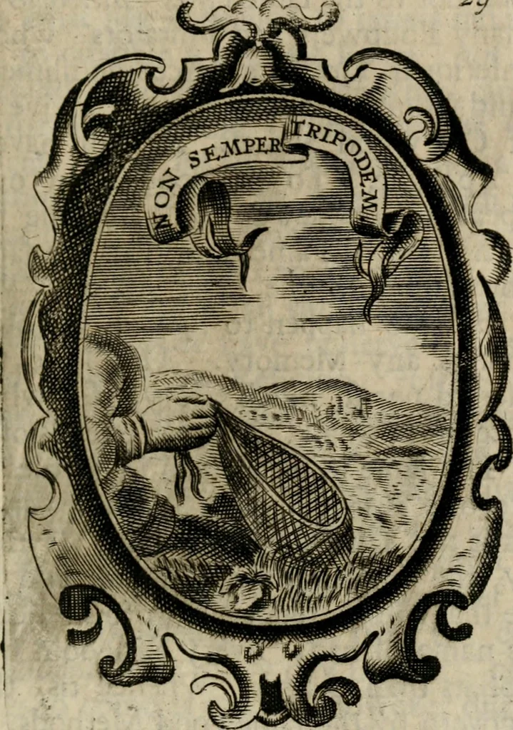 An illustration from The royal politician represented in one hundred emblems, 1700, leaf 236