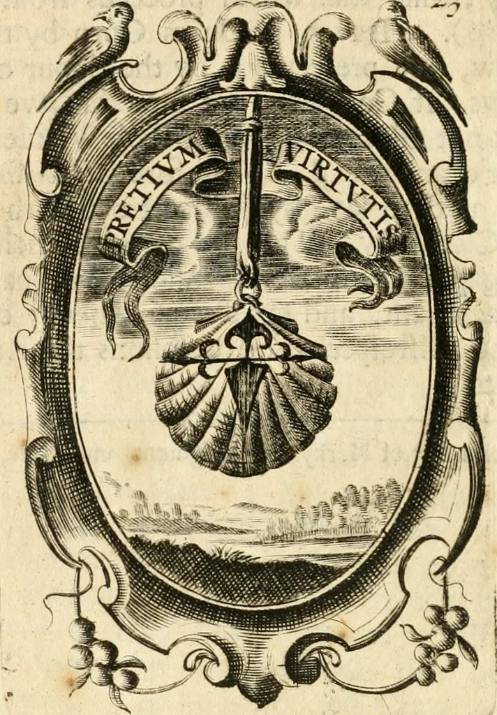 An illustration from The royal politician represented in one hundred emblems, 1700, leaf 197