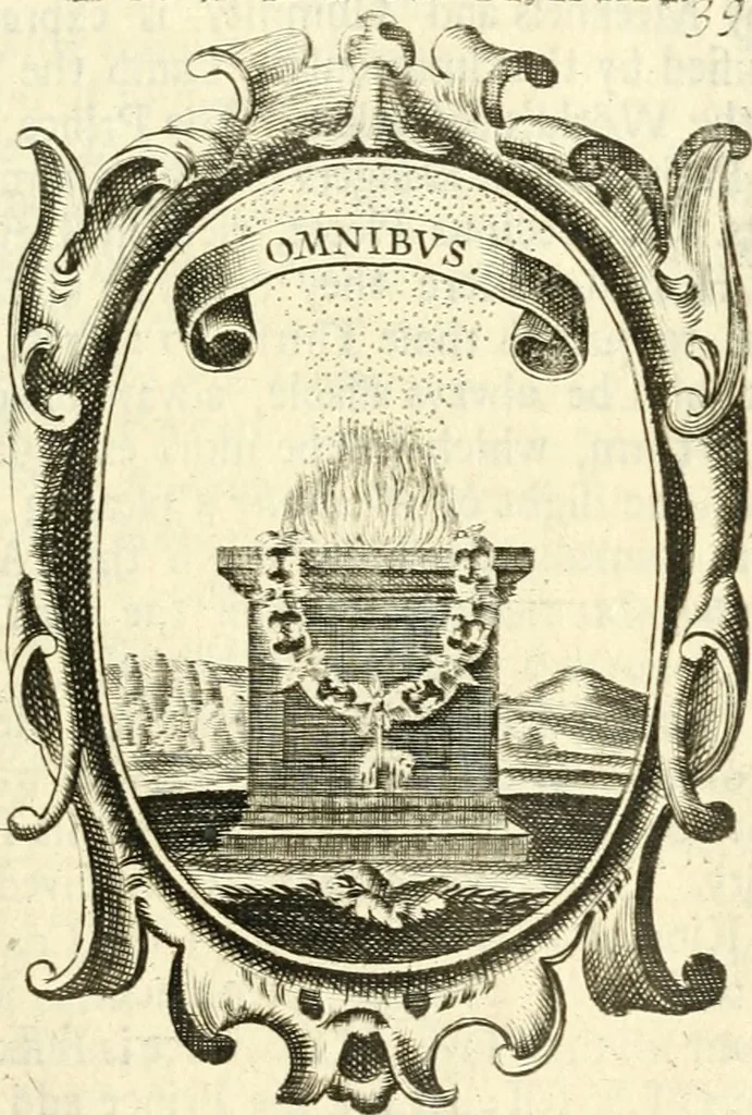 An illustration from The royal politician represented in one hundred emblems, 1700, leaf 306