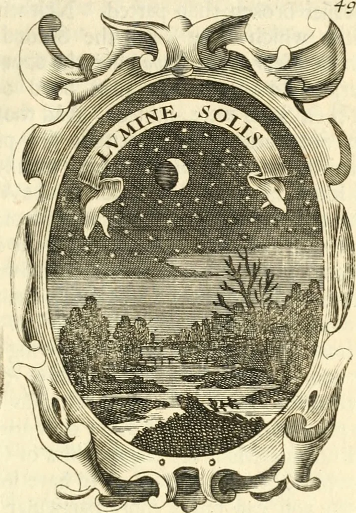 An illustration from The royal politician represented in one hundred emblems, 1700, leaf 376