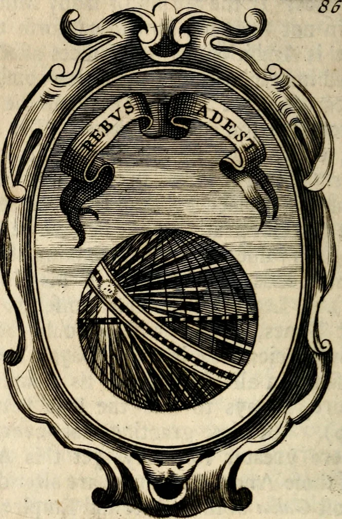 An illustration from The royal politician represented in one hundred emblems, 1700, leaf 275