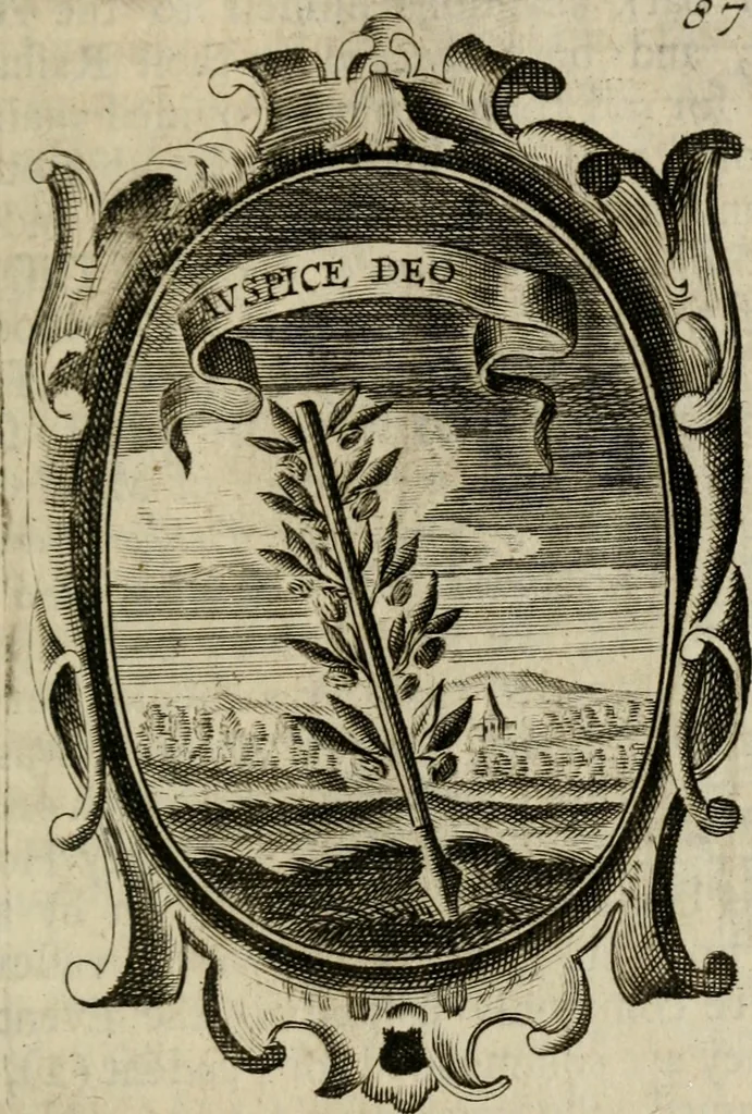 An illustration from The royal politician represented in one hundred emblems, 1700, leaf 282