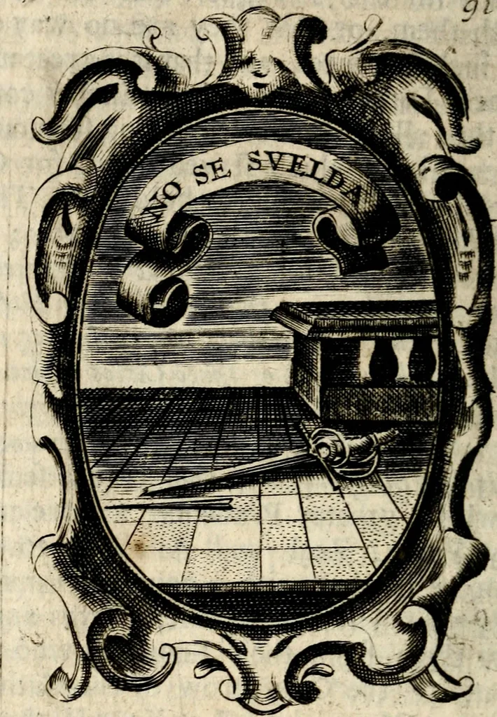 An illustration from The royal politician represented in one hundred emblems, 1700, leaf 305