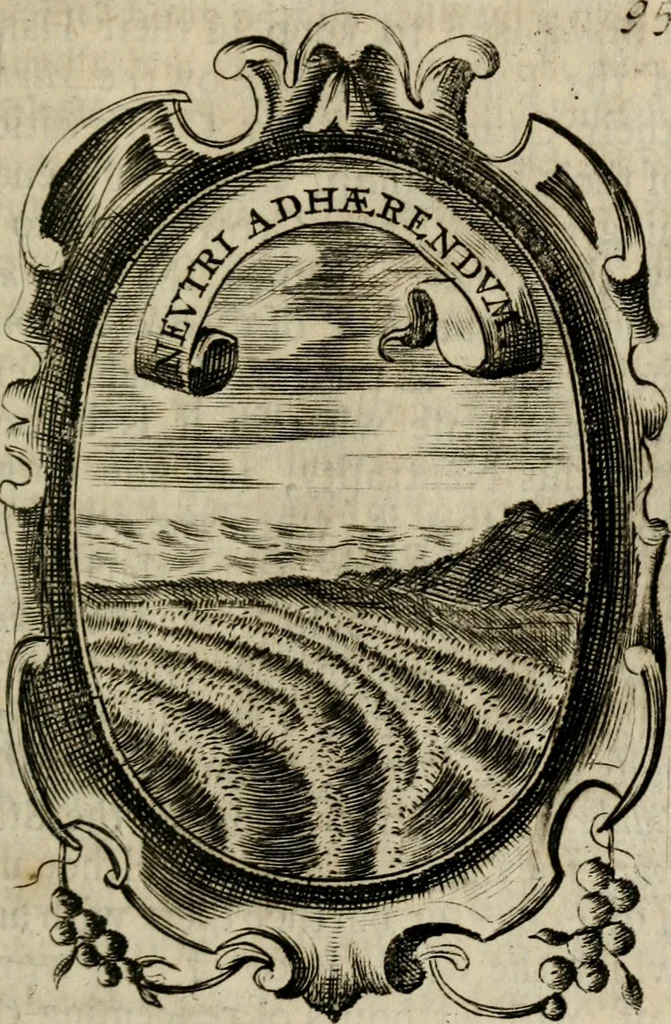 An illustration from The royal politician represented in one hundred emblems, 1700, leaf 330