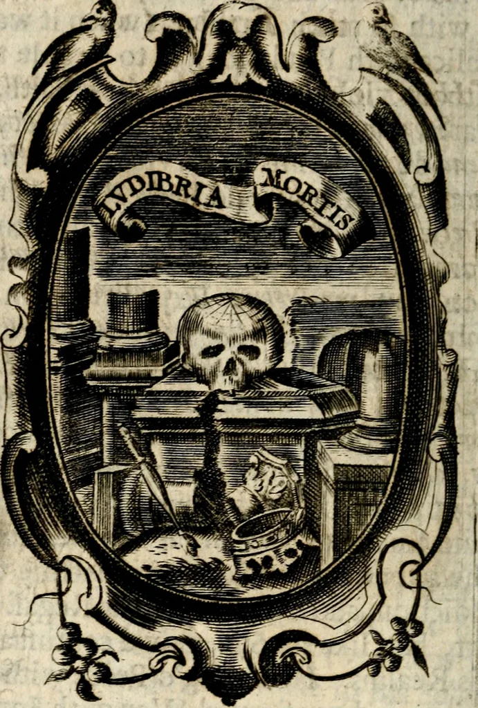 An illustration from The royal politician represented in one hundred emblems, 1700, leaf 391