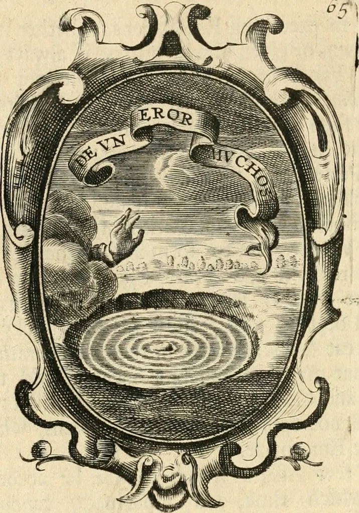An illustration from The royal politician represented in one hundred emblems, 1700, leaf 123