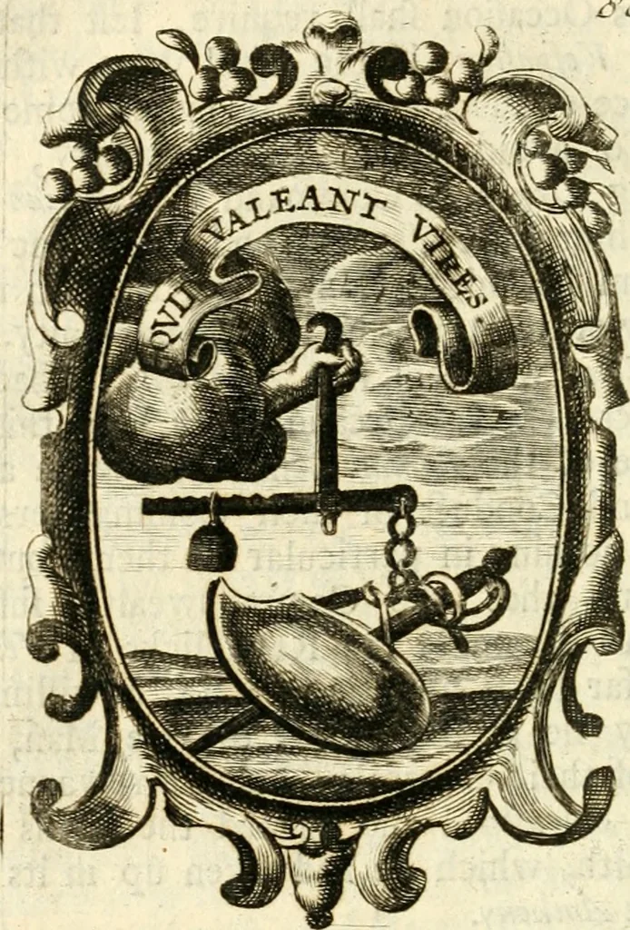 An illustration from The royal politician represented in one hundred emblems, 1700, leaf 233