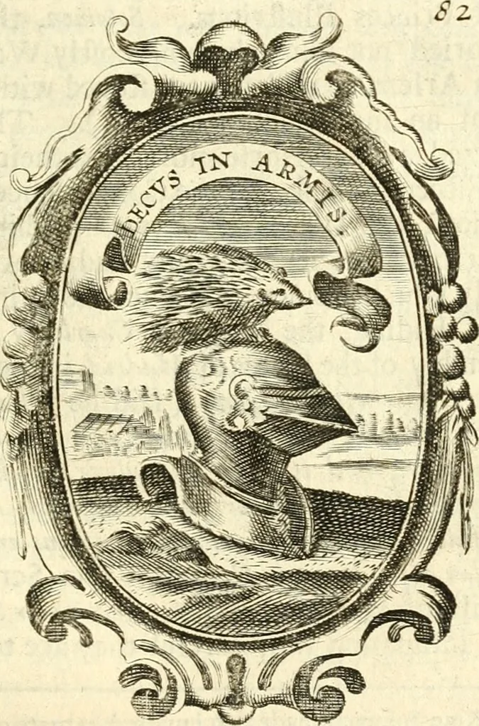 An illustration from The royal politician represented in one hundred emblems, 1700, leaf 246