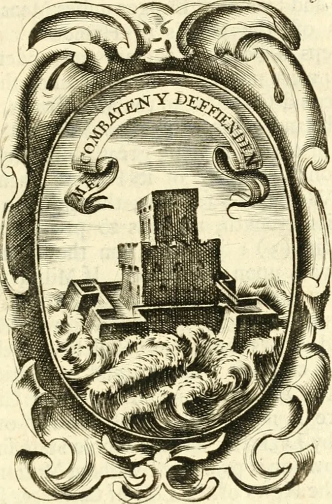 An illustration from The royal politician represented in one hundred emblems, 1700, leaf 256