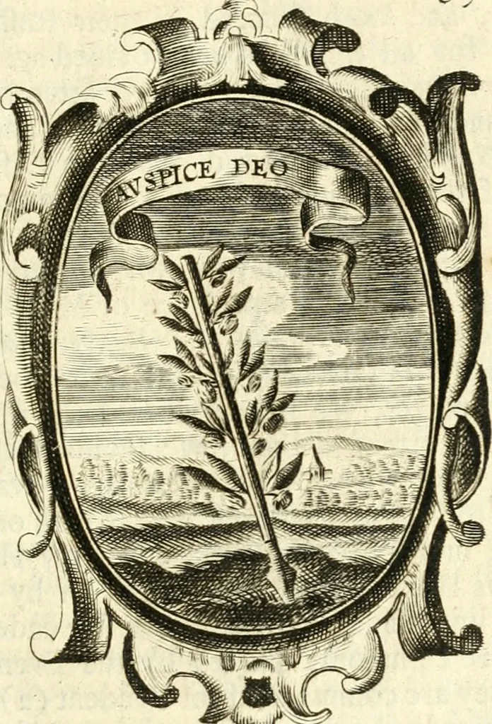 An illustration from The royal politician represented in one hundred emblems, 1700, leaf 278