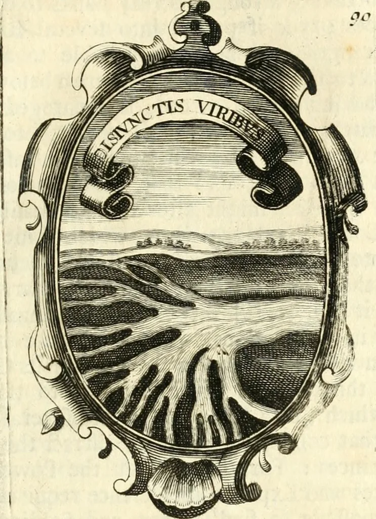 An illustration from The royal politician represented in one hundred emblems, 1700, leaf 296