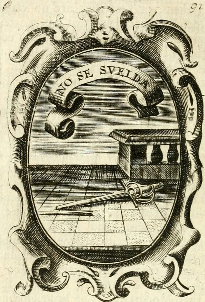An illustration from The royal politician represented in one hundred emblems, 1700, leaf 301
