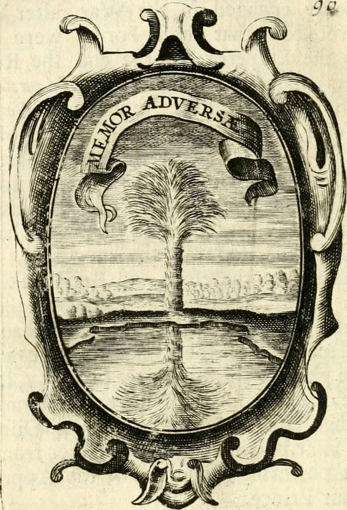 An illustration from The royal politician represented in one hundred emblems, 1700, leaf 337