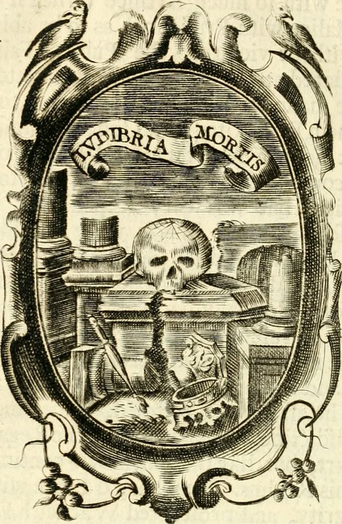 An illustration from The royal politician represented in one hundred emblems, 1700, leaf 387