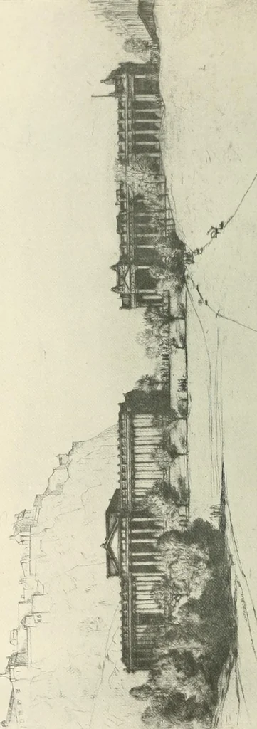 An illustration from The Royal Scottish Academy, 1826-1916; a complete list of the exhibited works by Raeburn and by academicians, associates and hon. members, giving details of those works in public galleries, 1917, leaf 7