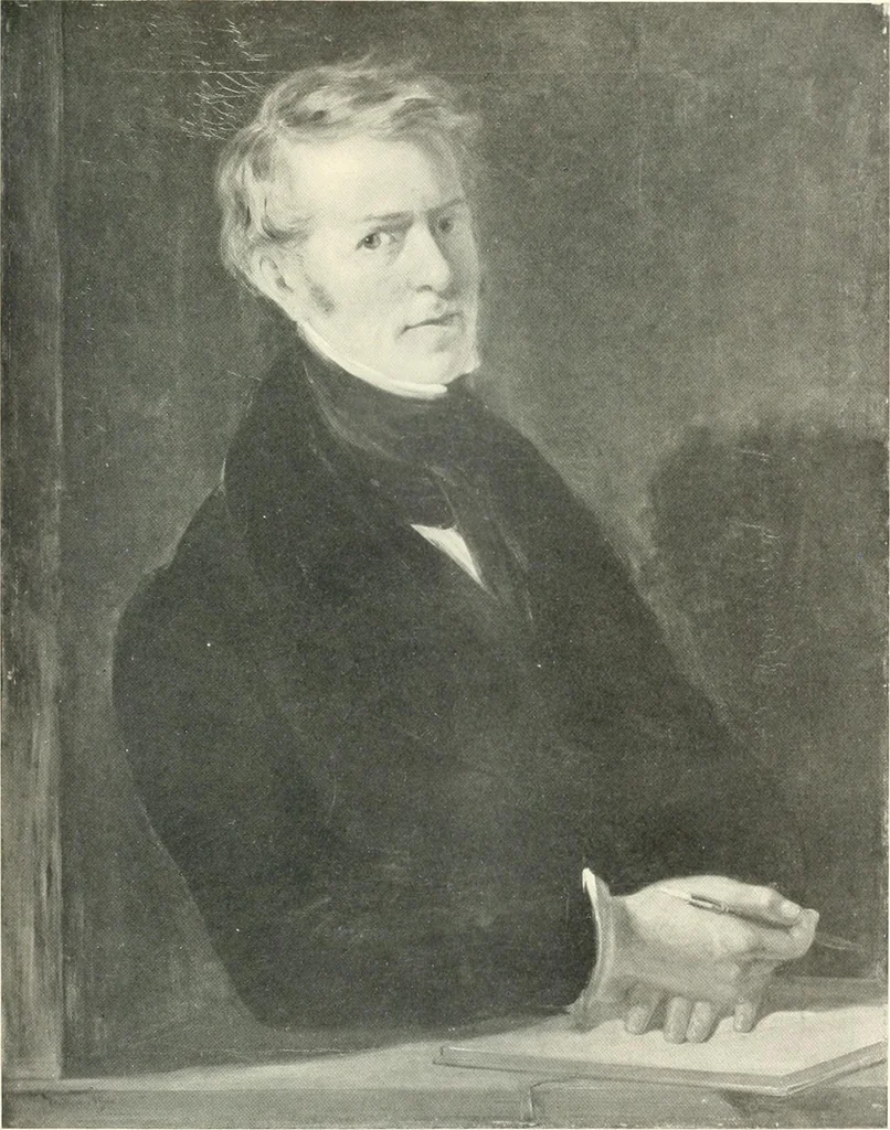 An illustration from The Royal Scottish Academy, 1826-1916; a complete list of the exhibited works by Raeburn and by academicians, associates and hon. members, giving details of those works in public galleries, 1917, leaf 72