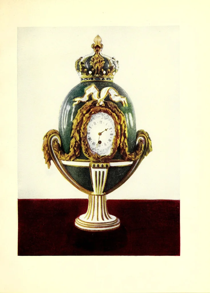 An illustration from Royal Sèvres china, 1909, leaf 105