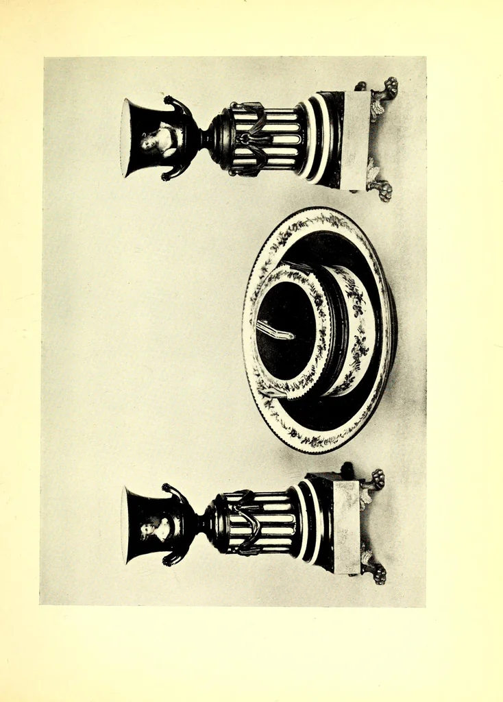 An illustration from Royal Sèvres china, 1909, leaf 37