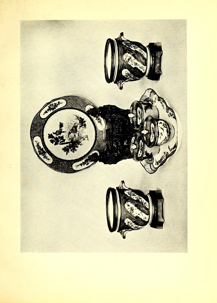 An illustration from Royal Sèvres china, 1909, leaf 51