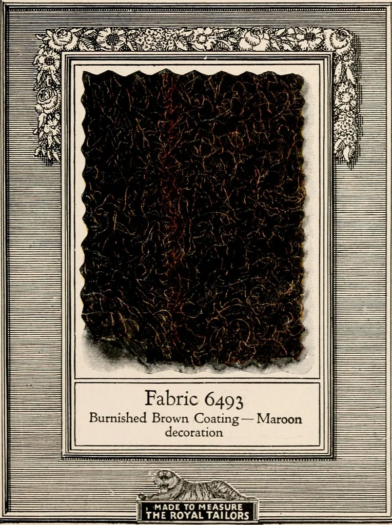 An illustration from Royal Tailors junior sample book, The, 1916, leaf 22