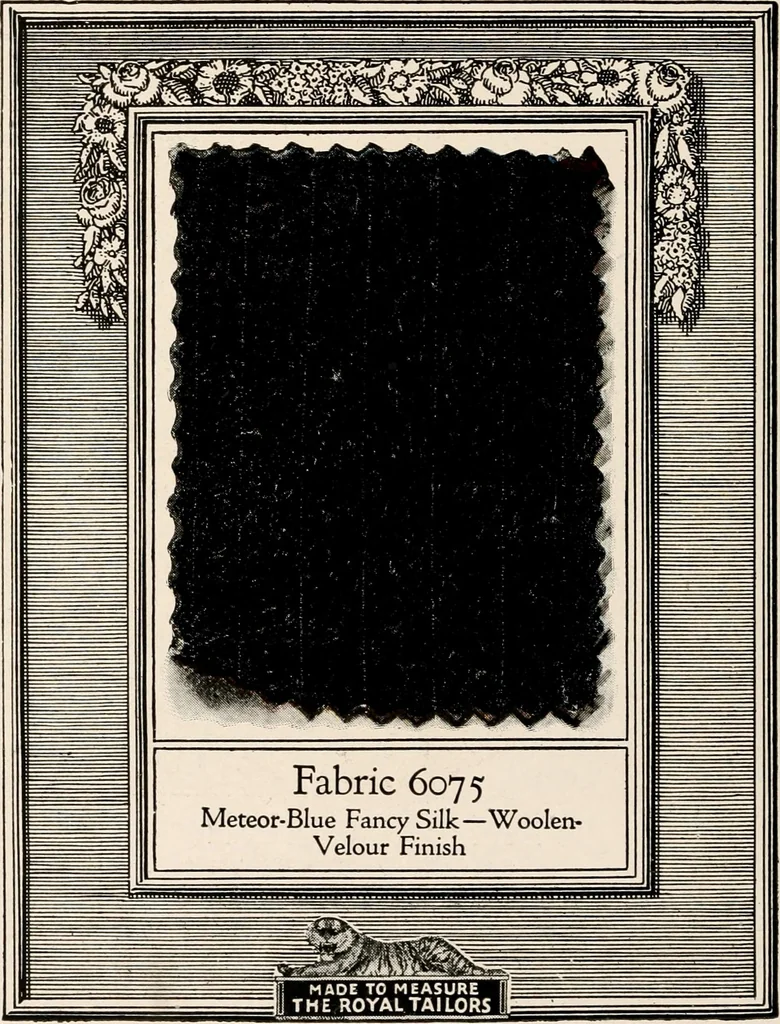An illustration from Royal Tailors junior sample book, The, 1916, leaf 9