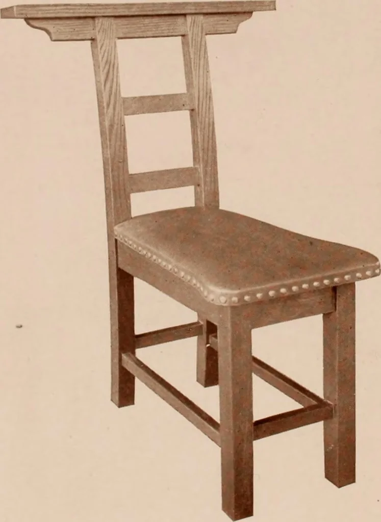 An illustration from Roycroft hand made furniture., 1912, leaf 10