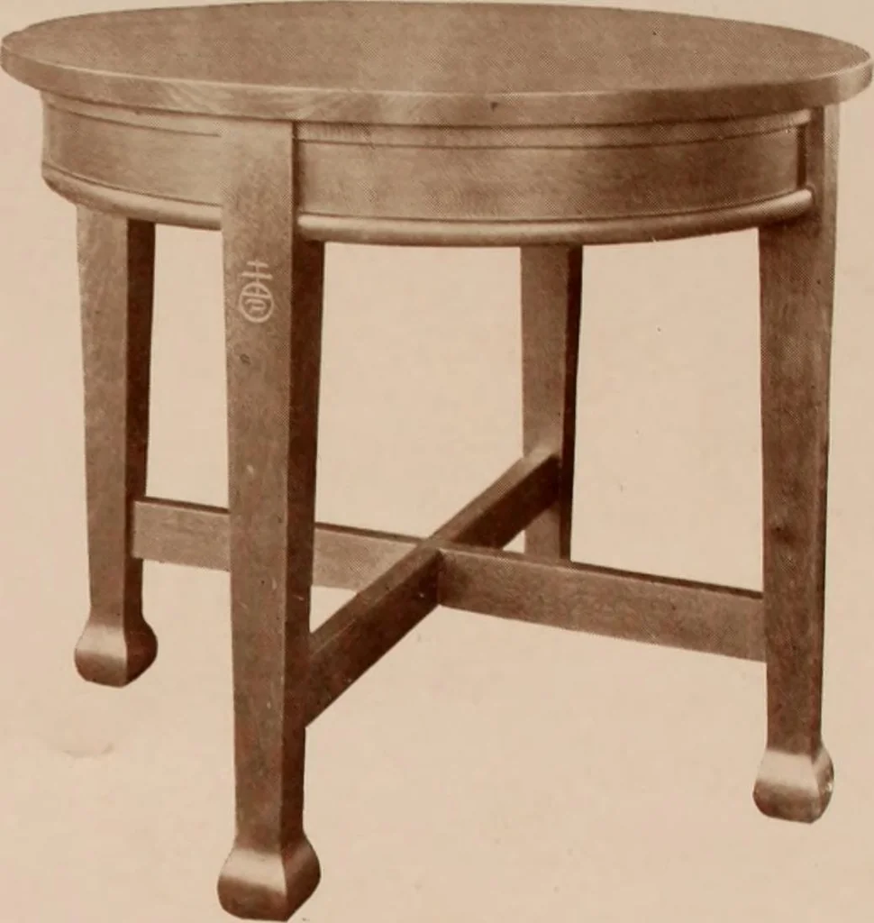 An illustration from Roycroft hand made furniture., 1912, leaf 11