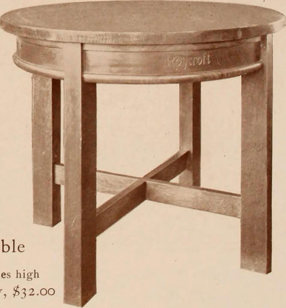 An illustration from Roycroft hand made furniture., 1912, leaf 13
