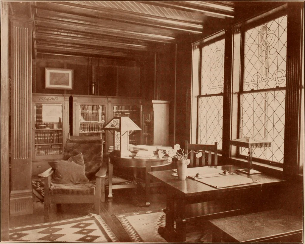 An illustration from Roycroft hand made furniture., 1912, leaf 14