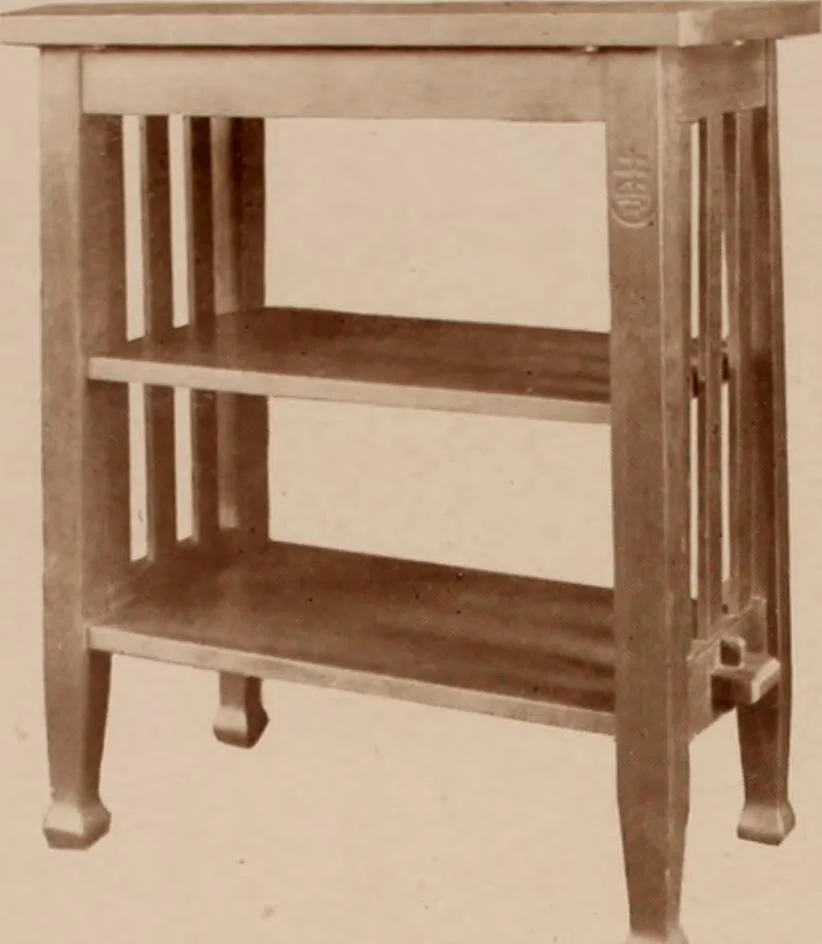 An illustration from Roycroft hand made furniture., 1912, leaf 15
