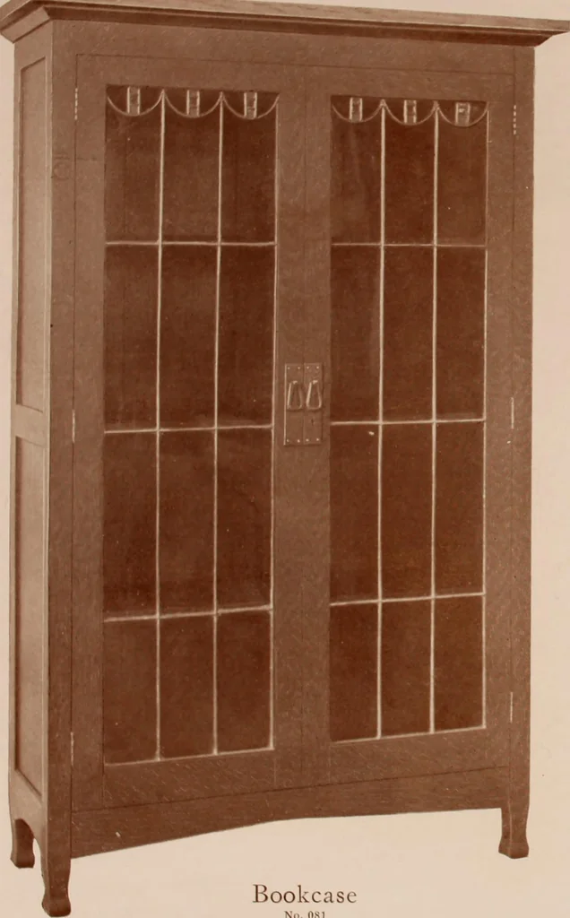 An illustration from Roycroft hand made furniture., 1912, leaf 17