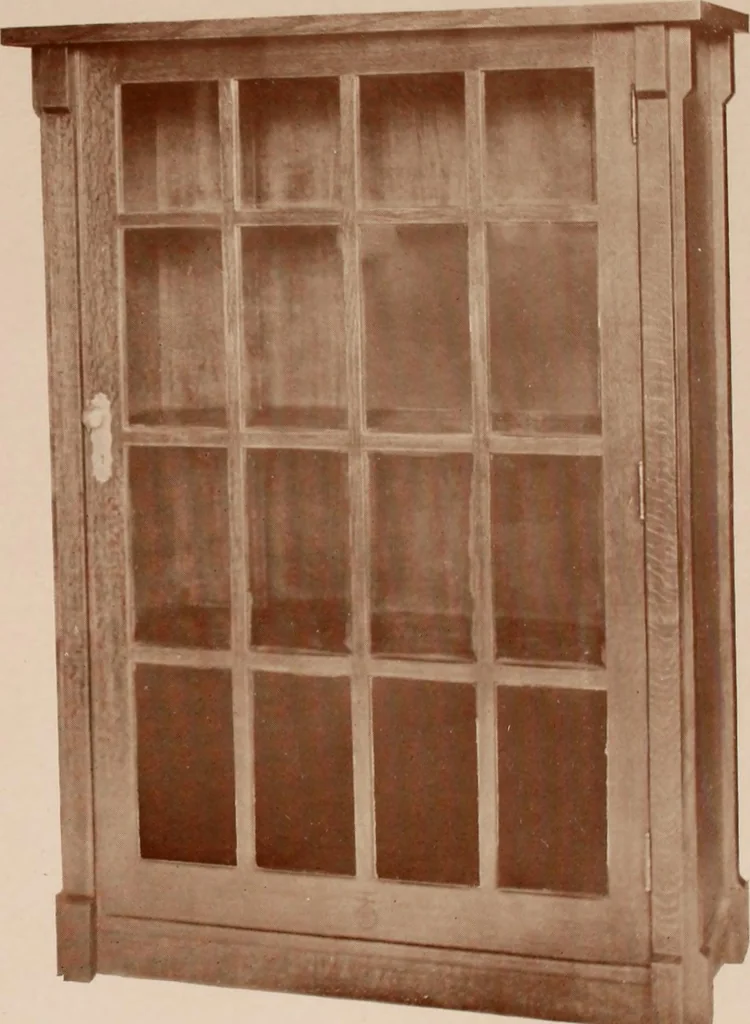 An illustration from Roycroft hand made furniture., 1912, leaf 17