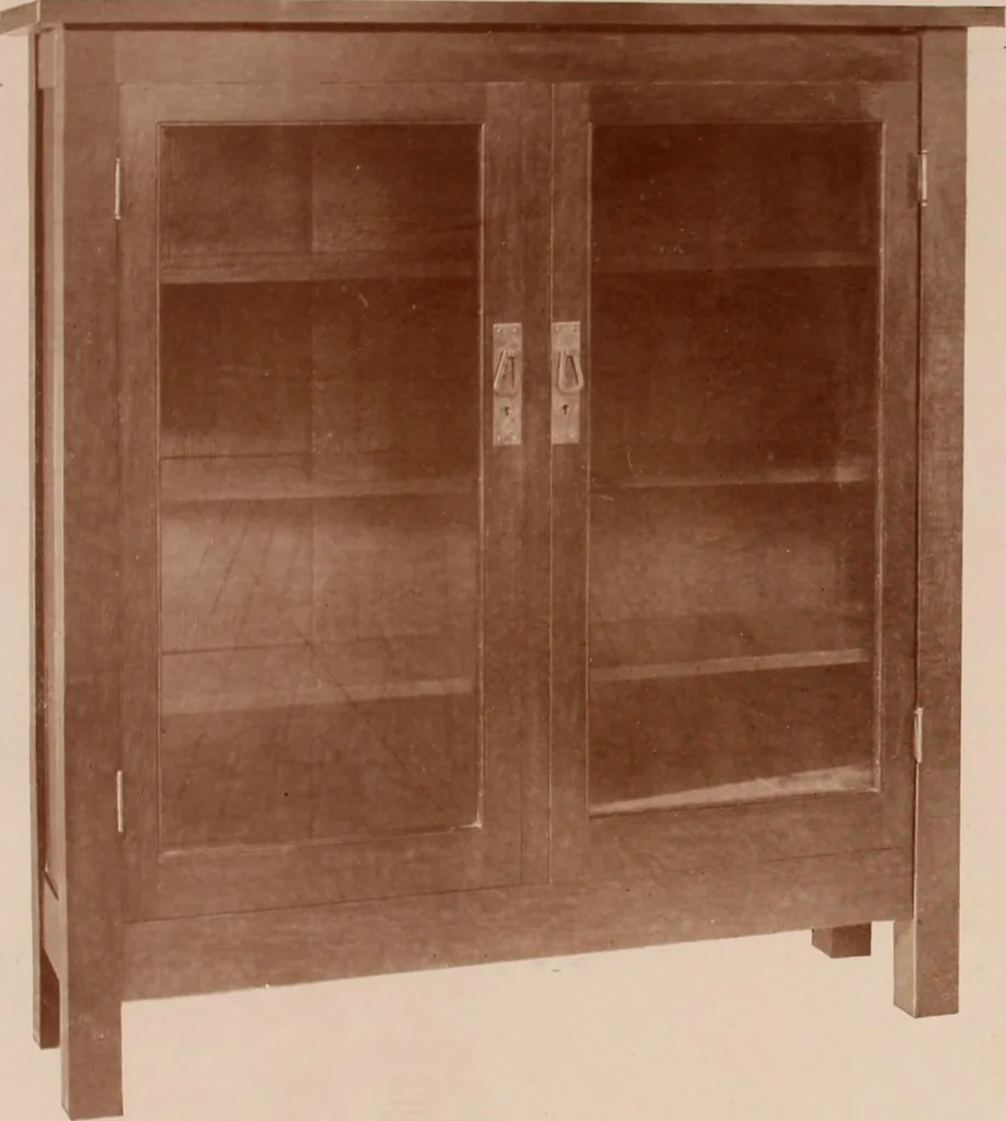 An illustration from Roycroft hand made furniture., 1912, leaf 18