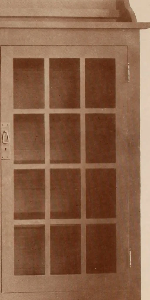 An illustration from Roycroft hand made furniture., 1912, leaf 18