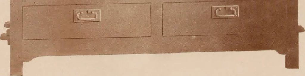 An illustration from Roycroft hand made furniture., 1912, leaf 18