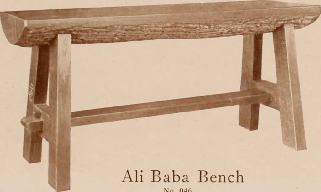 An illustration from Roycroft hand made furniture., 1912, leaf 19
