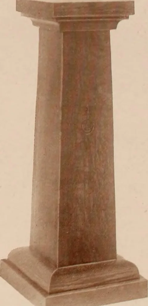 An illustration from Roycroft hand made furniture., 1912, leaf 19
