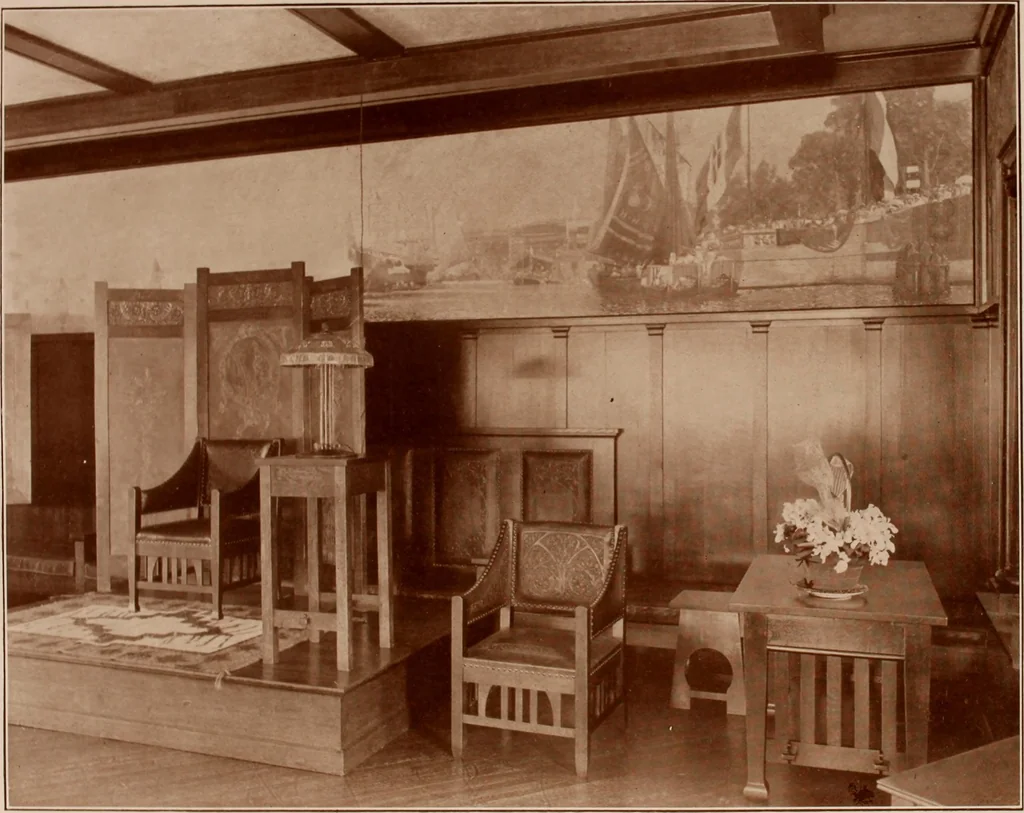 An illustration from Roycroft hand made furniture., 1912, leaf 20