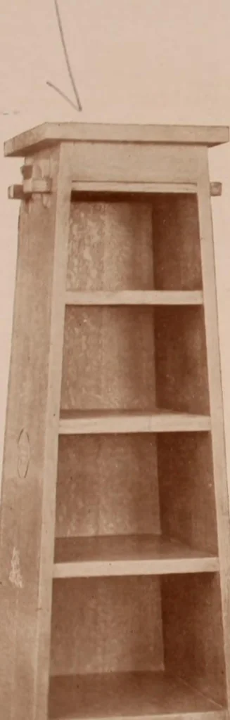 An illustration from Roycroft hand made furniture., 1912, leaf 21