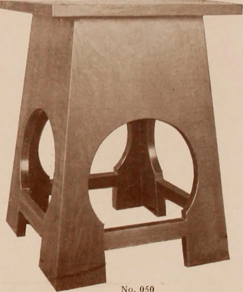 An illustration from Roycroft hand made furniture., 1912, leaf 21