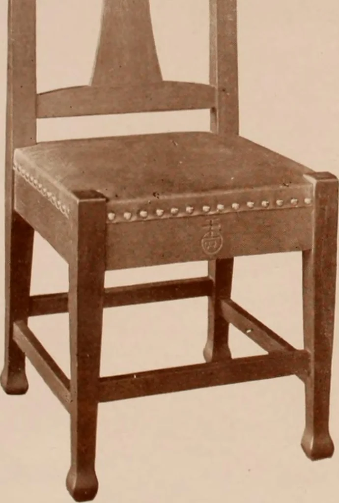 An illustration from Roycroft hand made furniture., 1912, leaf 23