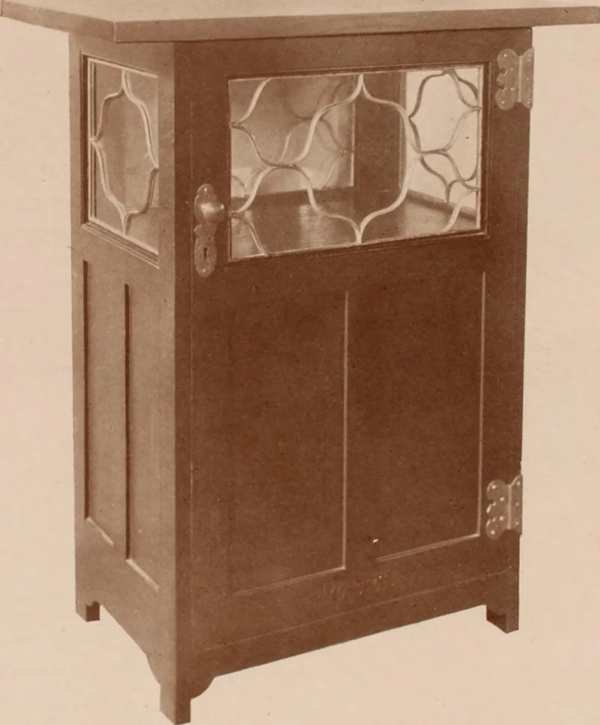 An illustration from Roycroft hand made furniture., 1912, leaf 24