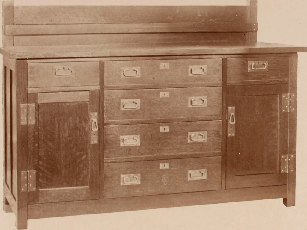 An illustration from Roycroft hand made furniture., 1912, leaf 29