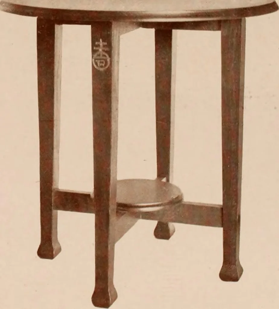 An illustration from Roycroft hand made furniture., 1912, leaf 31