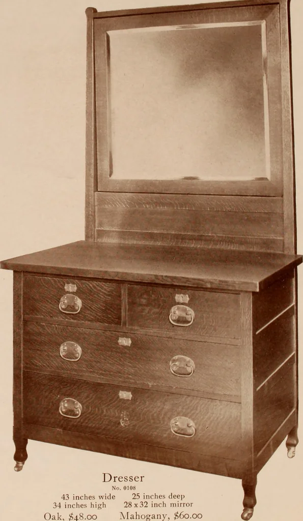 An illustration from Roycroft hand made furniture., 1912, leaf 33