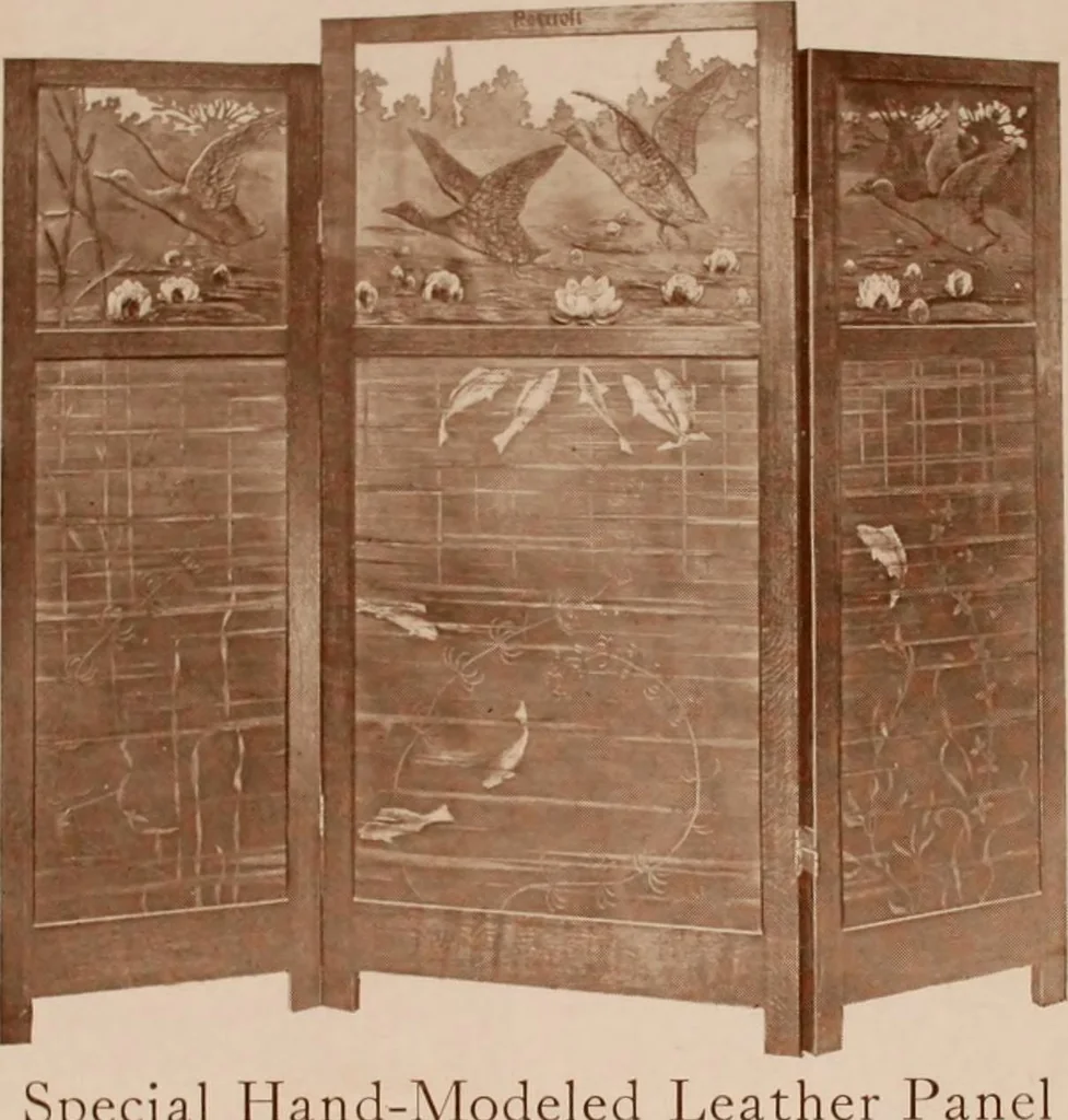 An illustration from Roycroft hand made furniture., 1912, leaf 35