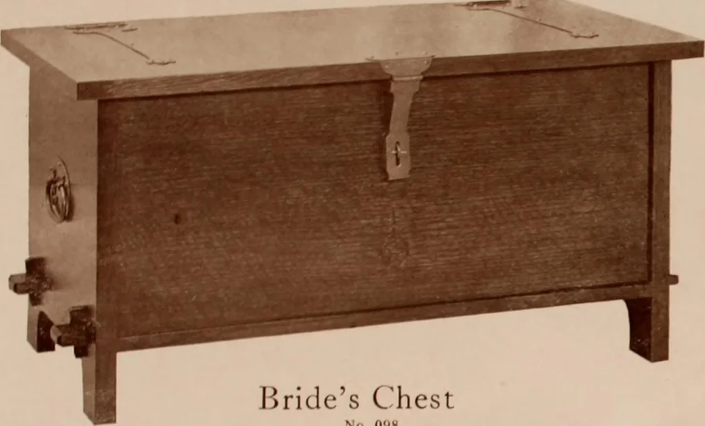 An illustration from Roycroft hand made furniture., 1912, leaf 36
