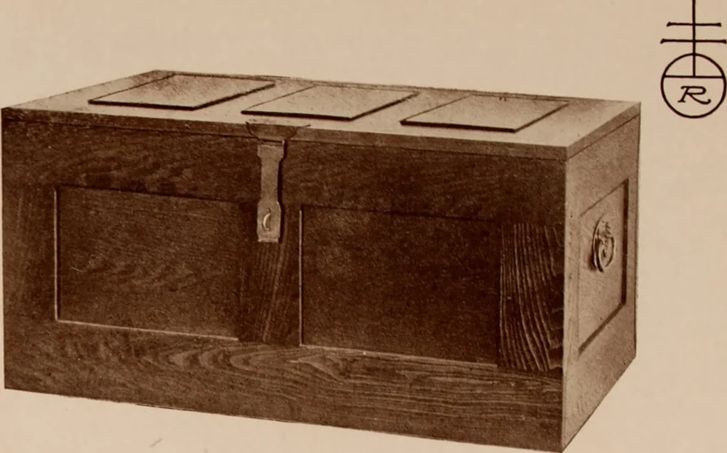 An illustration from Roycroft hand made furniture., 1912, leaf 36