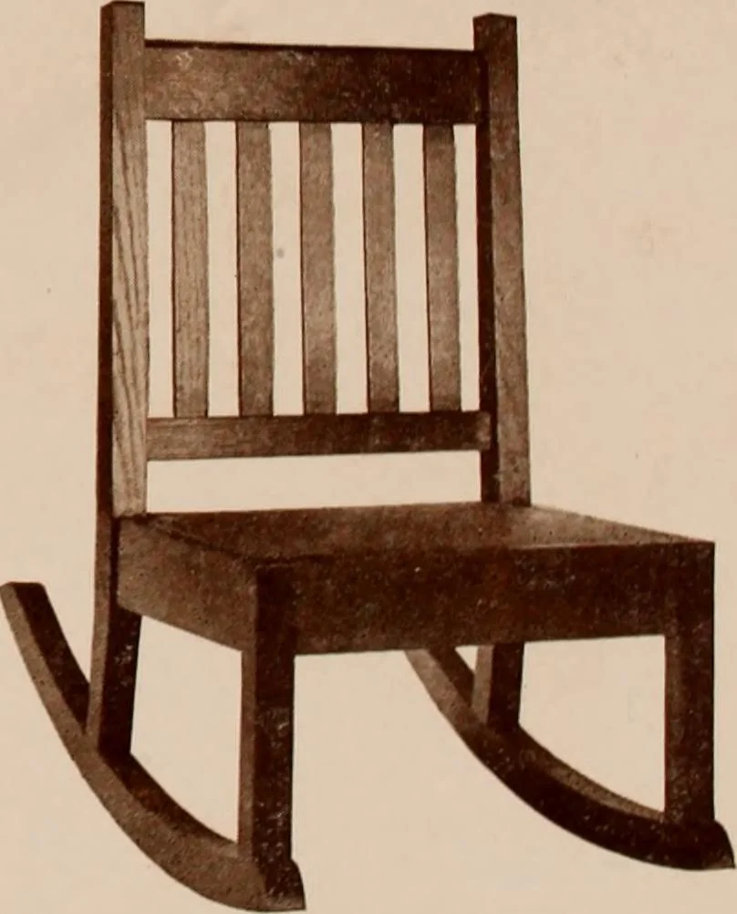An illustration from Roycroft hand made furniture., 1912, leaf 36