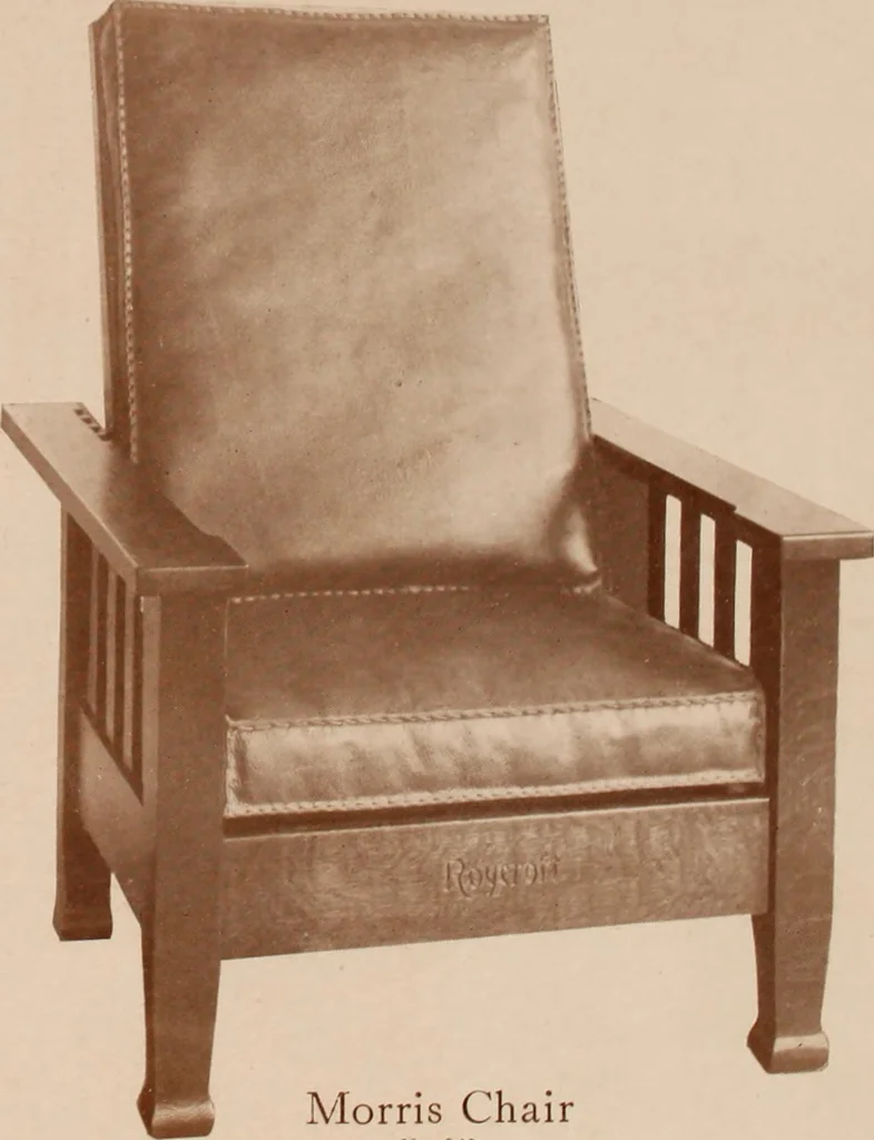 An illustration from Roycroft hand made furniture., 1912, leaf 6